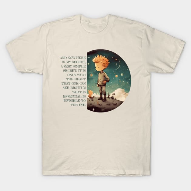 Little Prince - Le Petit Prince children's books T-Shirt by OutfittersAve